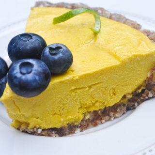 Raw Mango Cheesecake